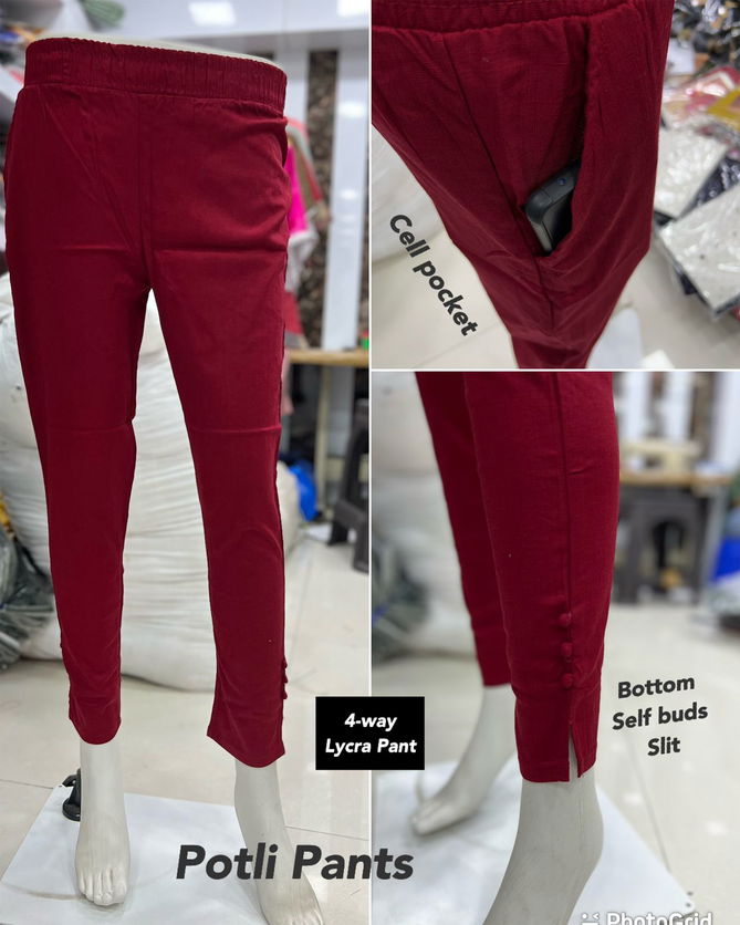 MB Mamaji Cotton Lycra Potli Pants Wholesale Online